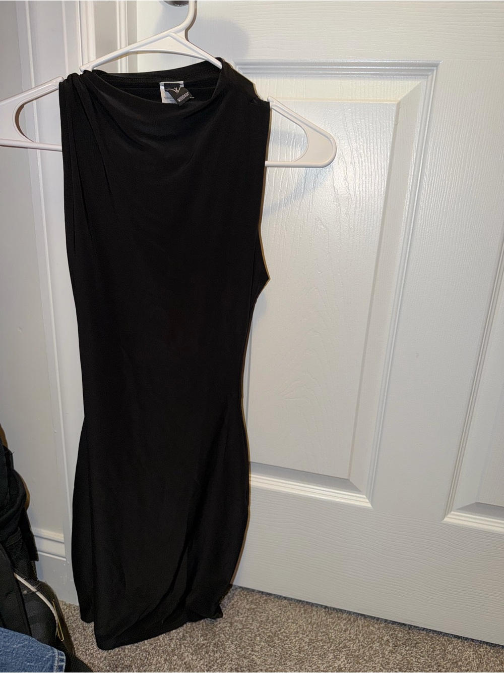 Windsor Black Mini Bodycon Dress